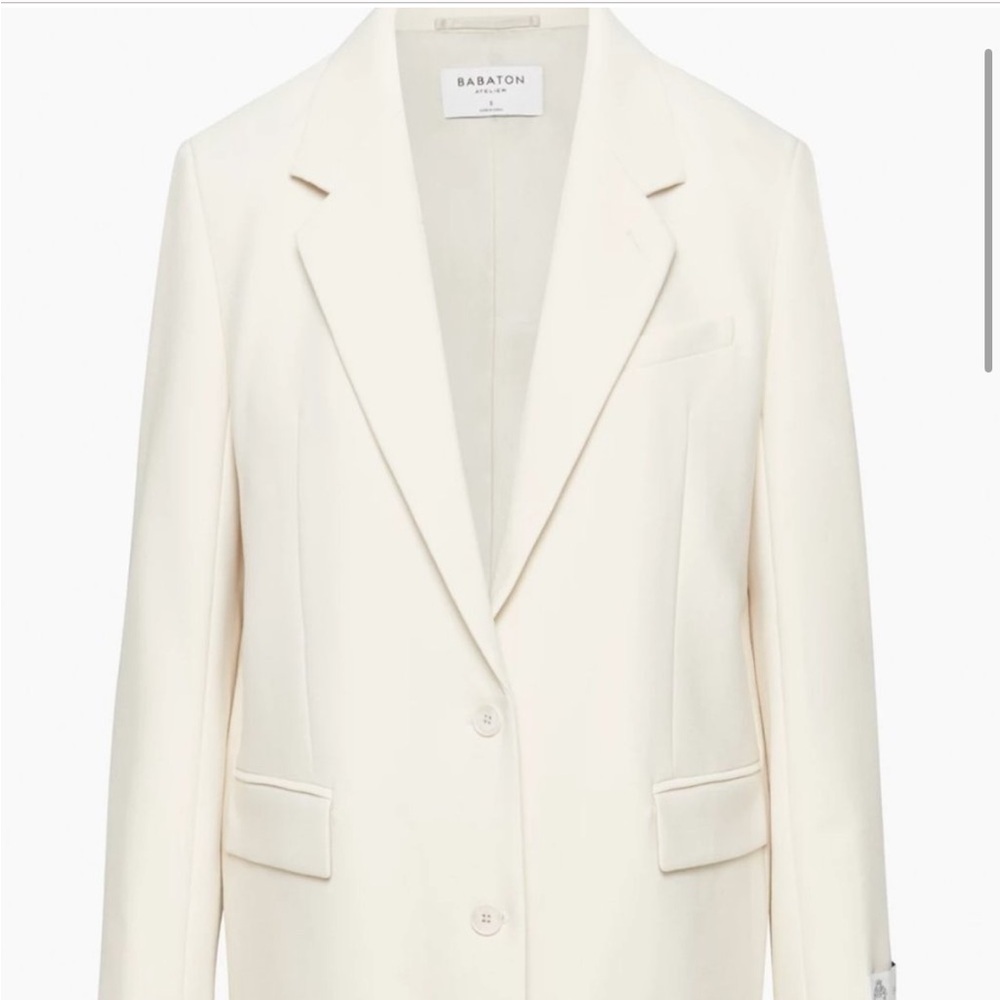 New Agency Blazer - Babaton, Aritzia - WHITE - NWT